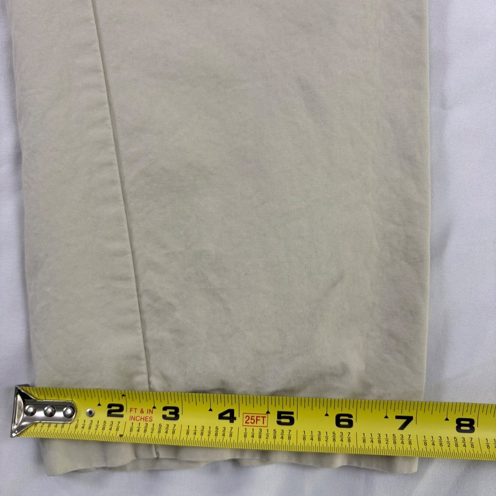 Polo Ralph Lauren Chino Pants Boys 20 Tan Cotton Classic Preppy Khaki - Picture 11 of 11